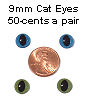 9mm Cat Eyes